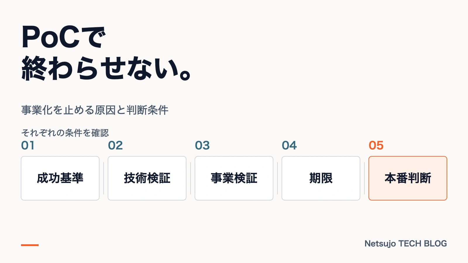PoCで止まる会社の共通点|事業化につながりにくい5つの要因と対応策