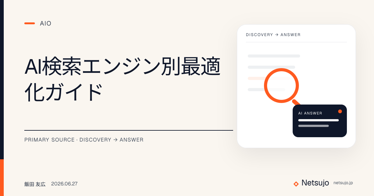AI検索エンジン別最適化ガイド